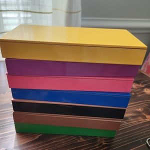 Montessori wood boxes